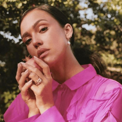 12-Jessica Alba nail art