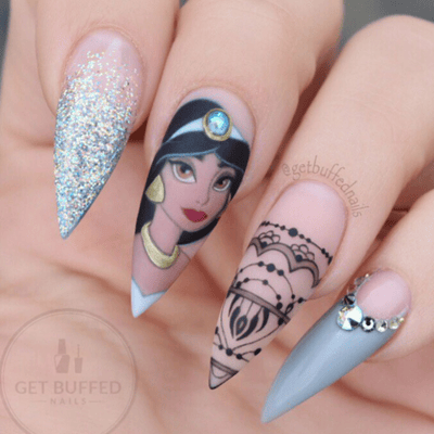 Nail art de Aladino