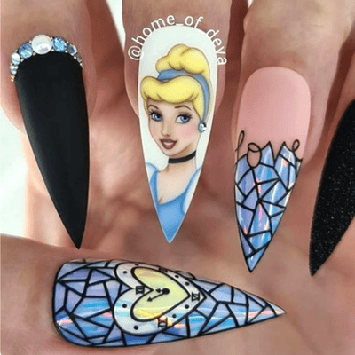 Cinderella Nails