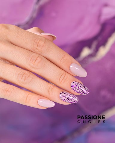 Manucure paillettes