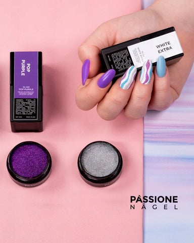 Nägel mit Zuckereffekt