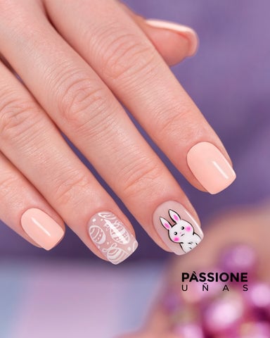 Uñas ¡Feliz Pascua!