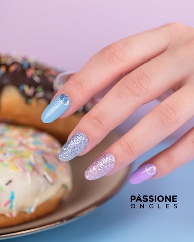 ongles à effet de sucre