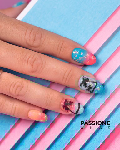 manicura de vacaciones