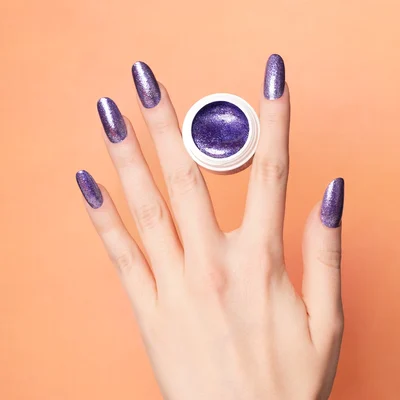 unghie_glitter_viola